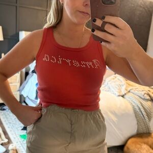 Grayson Threads Red 'America' Tank Top